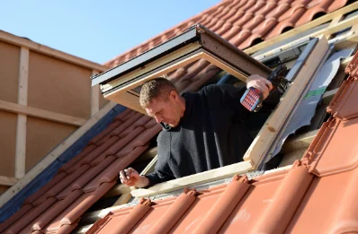 Pose de fenêtres de toit Velux à Gruson